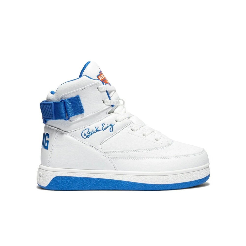 PATRICK EWING ATHLETICS KIDS GRADESCHOOL 33 HI REBOUND White/Blue/Orange Size 1